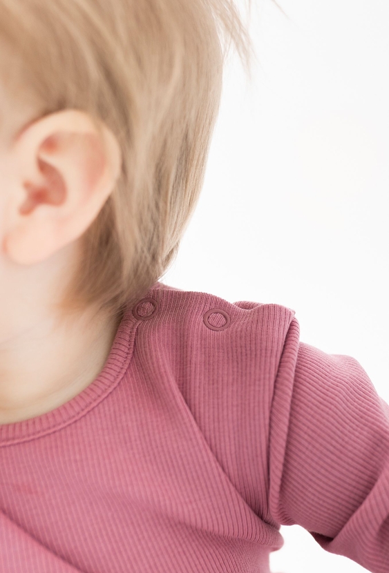 Body niemowlęce z długim rękawem