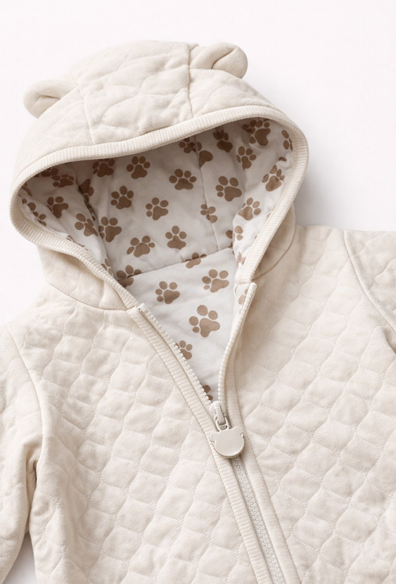 Kombinezon przejściowy niemowlęcy z uszkami