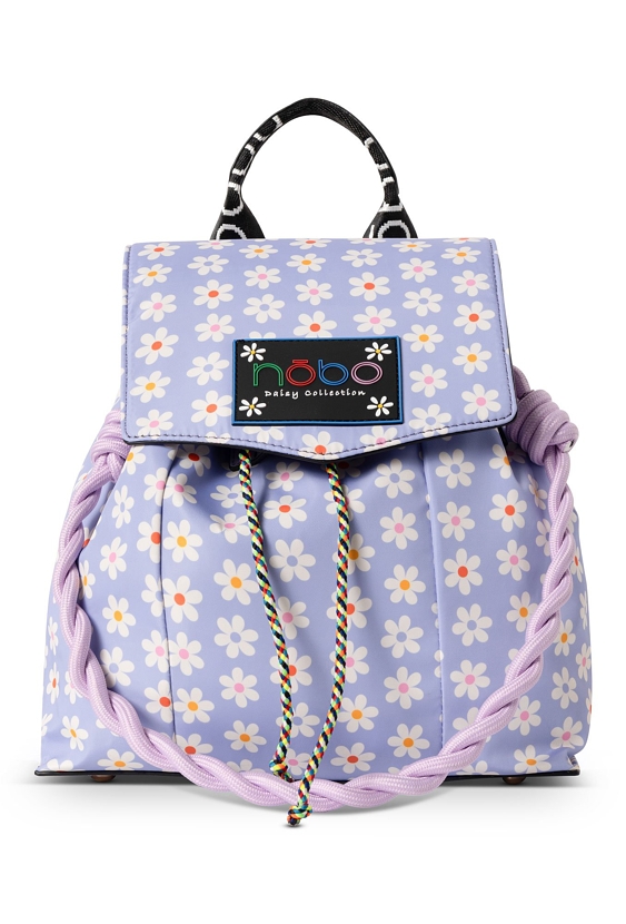 Plecak tekstylny NOBO Daisy w stokrotki