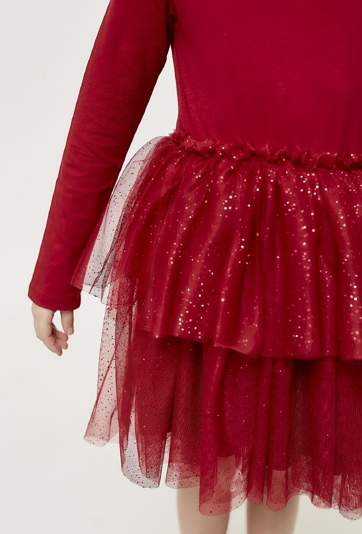 Czerwona sukienka dla dziewczynki - 5.10.15.