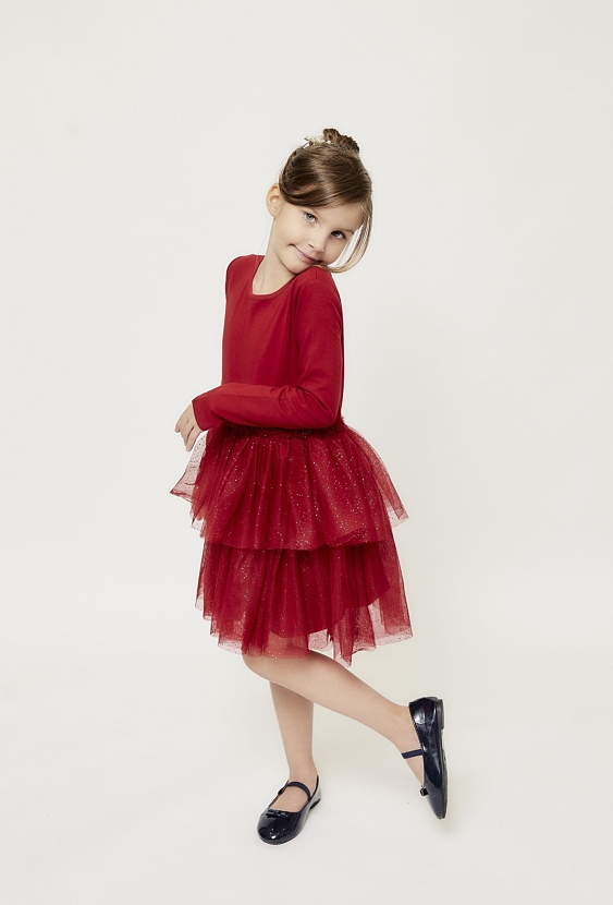 Czerwona sukienka dla dziewczynki - 5.10.15.
