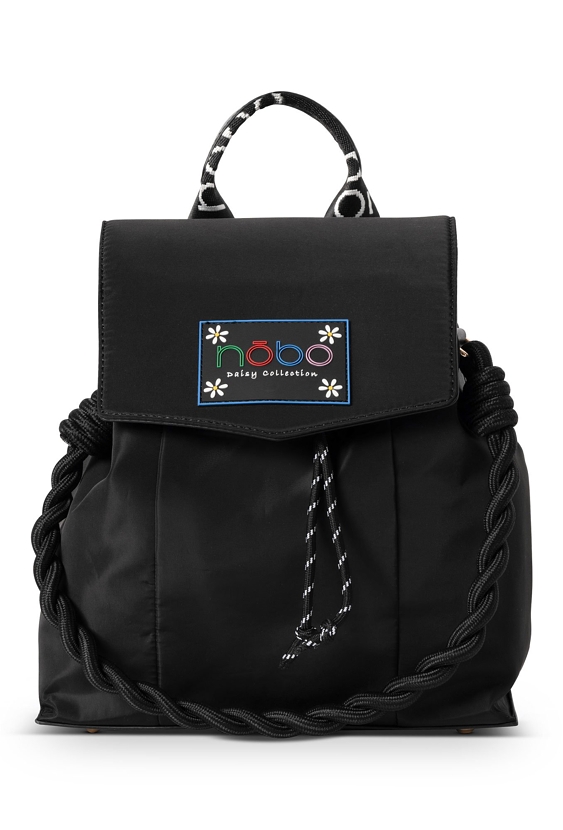 Plecak tekstylny NOBO Daisy z naszywką