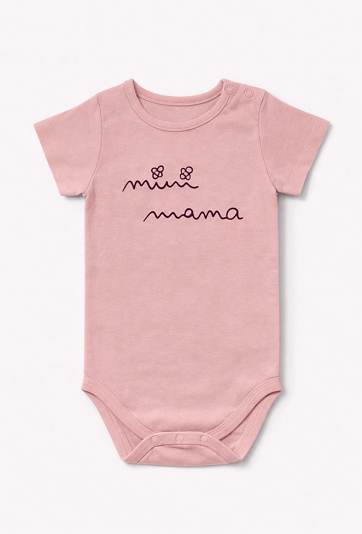 Body z krótkim rękawem dla dziewczynki