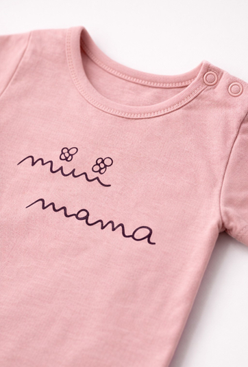 Body z krótkim rękawem dla dziewczynki