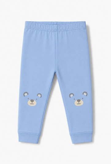 Legginsy niemowlęce z nadrukiem misia