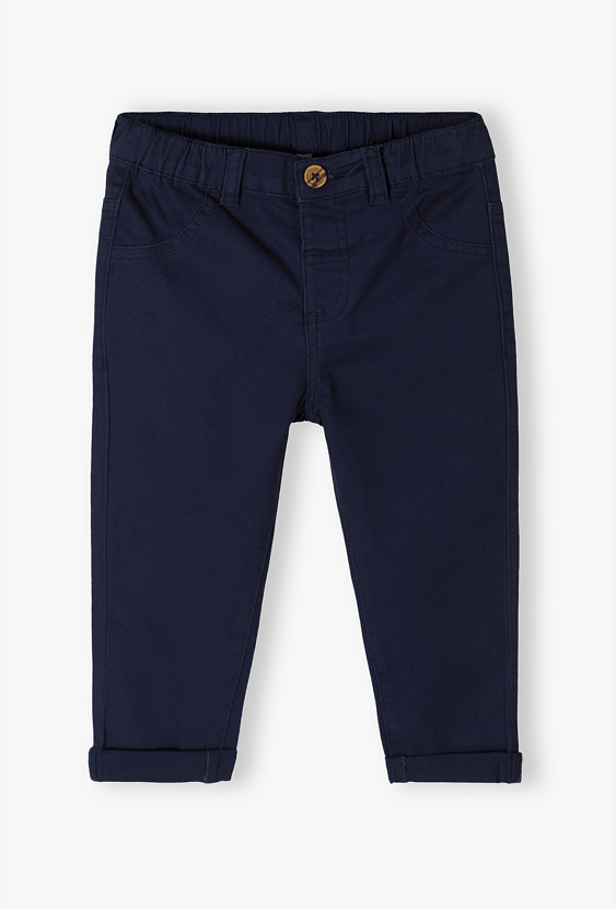 Spodnie klasyczne niemowlęce dla chłopca