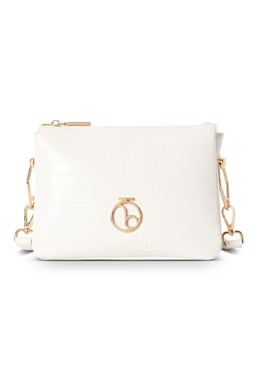 Mała listonoszka nobo croco biała