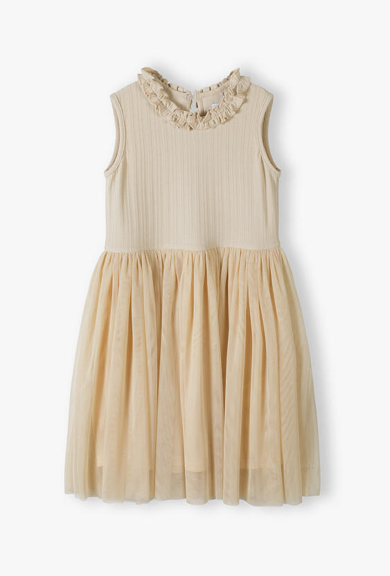 Sukienka dziewczęca bez rękawów