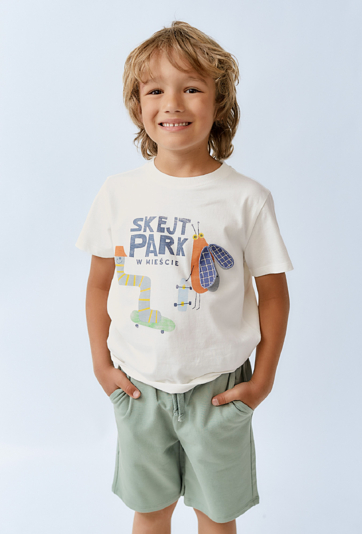Bawełniana koszulka chłopięca