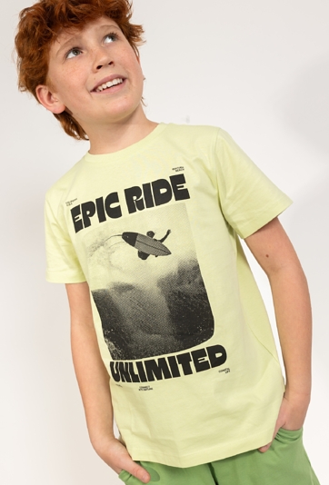 Chłopięca koszulka z nadrukiem EPIC RIDE