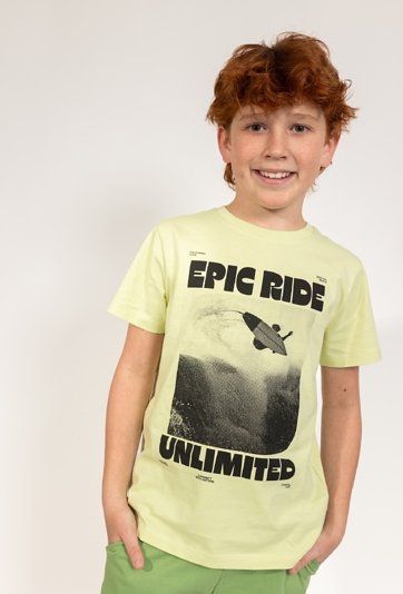 Chłopięca koszulka z nadrukiem EPIC RIDE