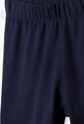 Legginsy dziewczęce z nadrukiem „NYC Club”