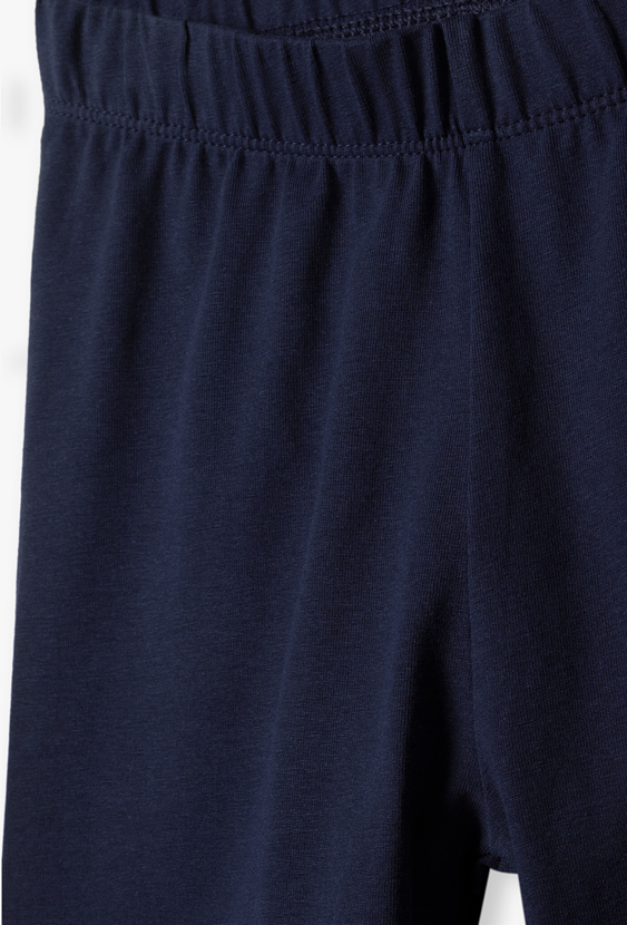 Legginsy dziewczęce z nadrukiem „NYC Club”