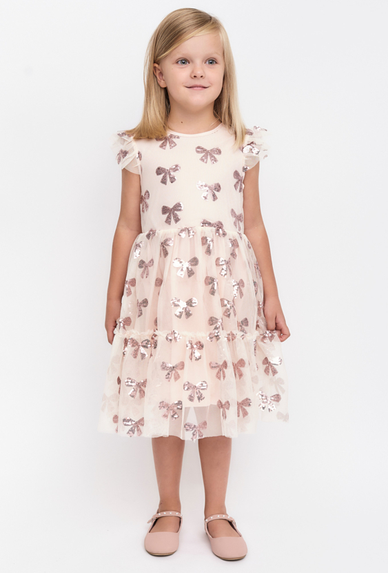 Różowa sukienka z krótkim rękawem - 5.10.15.