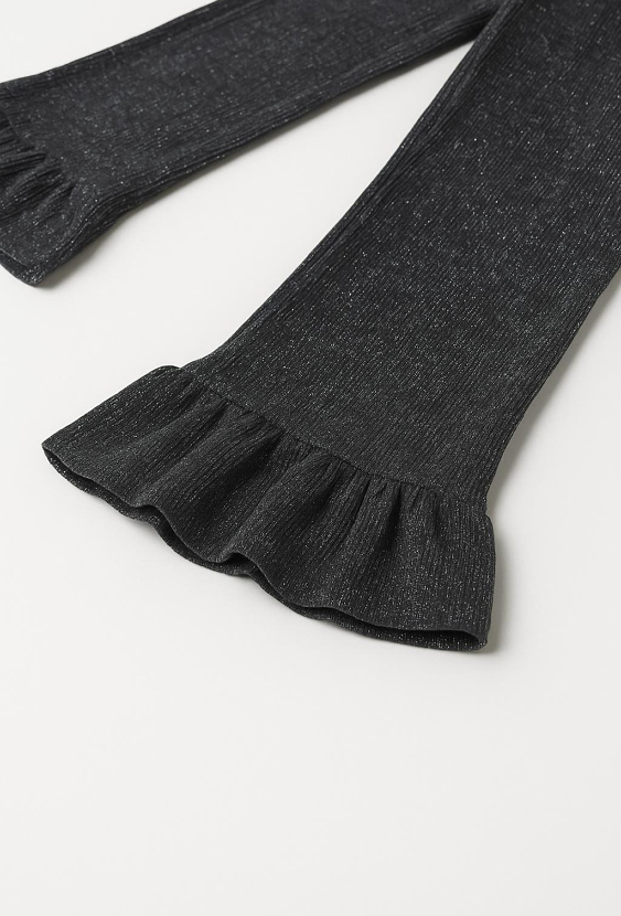 Szare spodnie Wide Leg dla dziewczynki