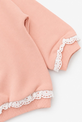Bluza niemowlęca z koronką „I Love You”