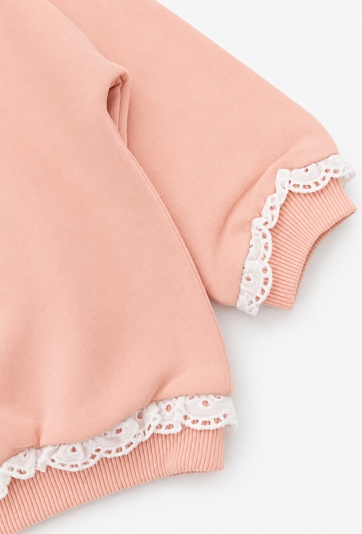 Bluza niemowlęca z koronką „I Love You”
