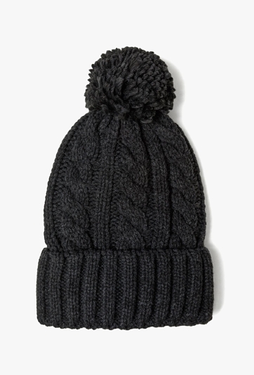 Czapka zimowa - szara z podszewką - 5.10.15.