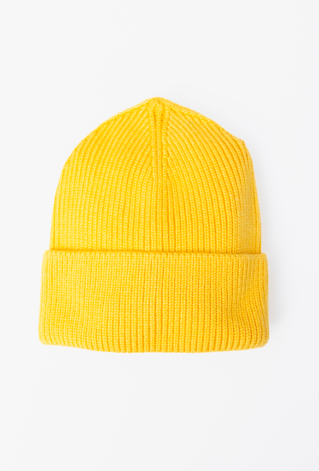 Dzianinowa cienka  czapka chłopięca