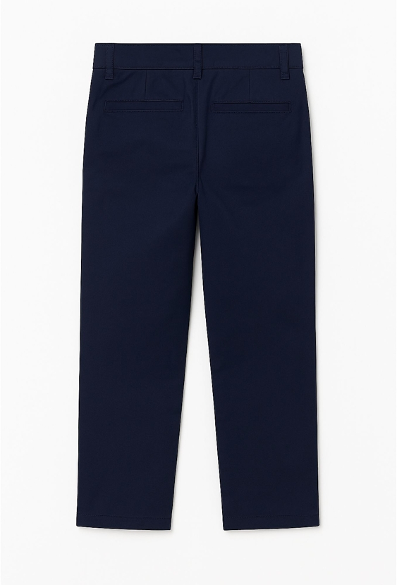 Chinosy chłopięce granatowe