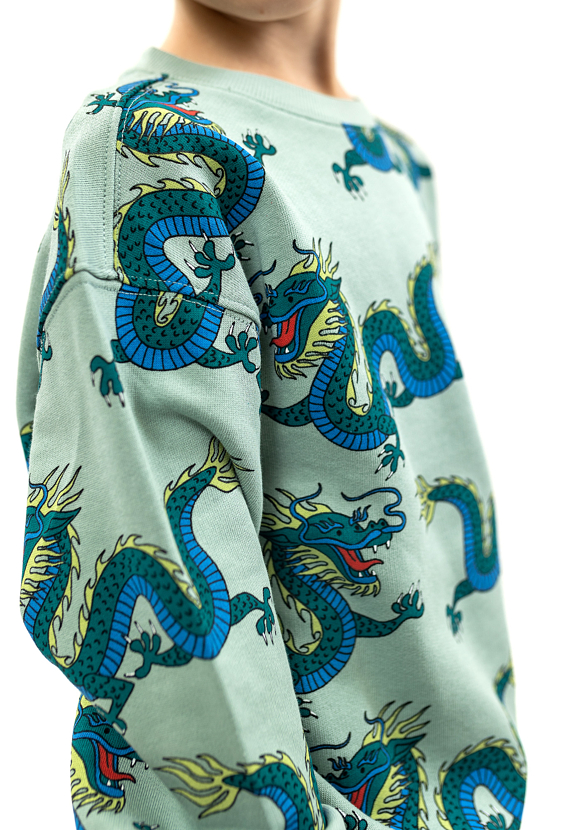 Zielony 3 częściowy komplet dresowy