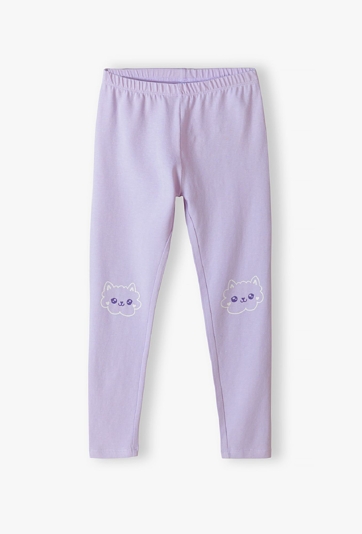 Fioletowe leginsy dziewczęce - 5.10.15.