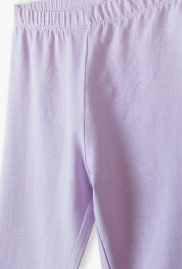 Fioletowe leginsy dziewczęce - 5.10.15.