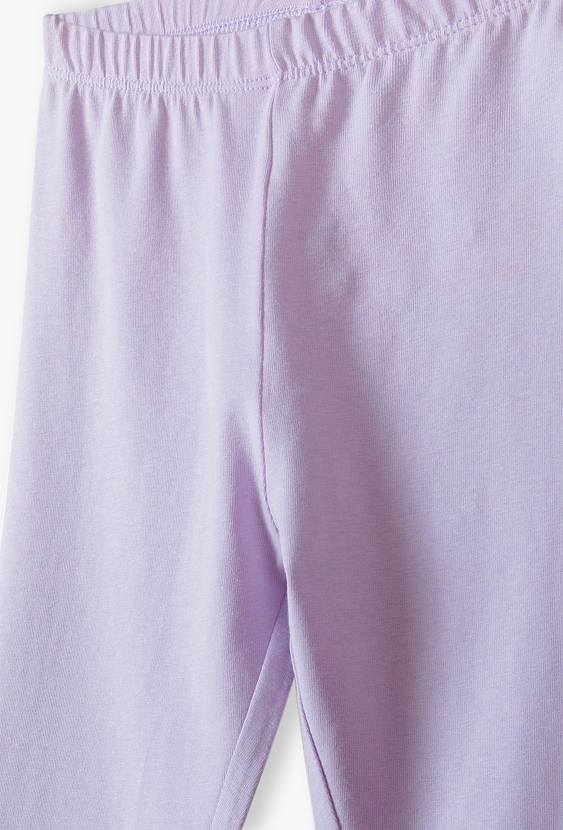 Fioletowe leginsy dziewczęce - 5.10.15.