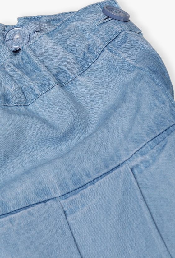 Plisowana jeansowa spódnica dla dziewczynki - Limited Edition