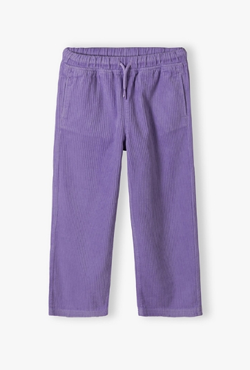 Fioletowe spodnie Wide Leg - 5.10.15.