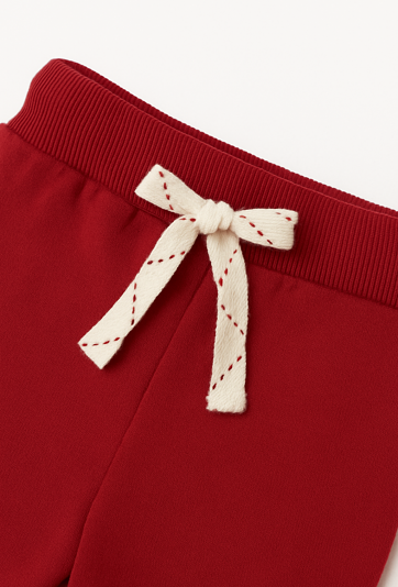 Spodnie dresowe chłopięce czerwone.