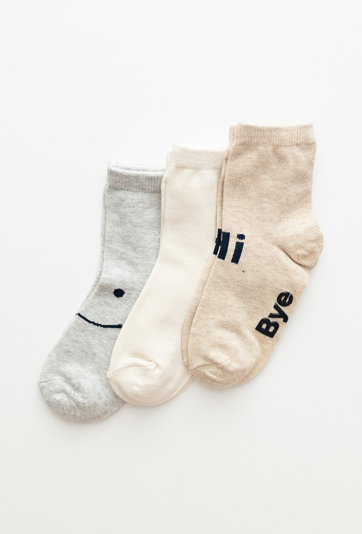 Skarpetki chłopięce 3-pak