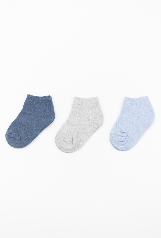 Krótkie skarpetki chłopięce - 3-pak