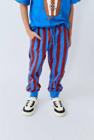 Spodnie chłopięce dresowe w paski - Limited Edition