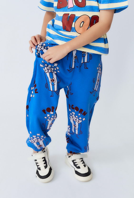 Spodnie dresowe z nadrukiem popcornu - Limited Edition