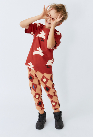 Spodnie dresowe z nadrukiem cyrkowym – Limited Edition