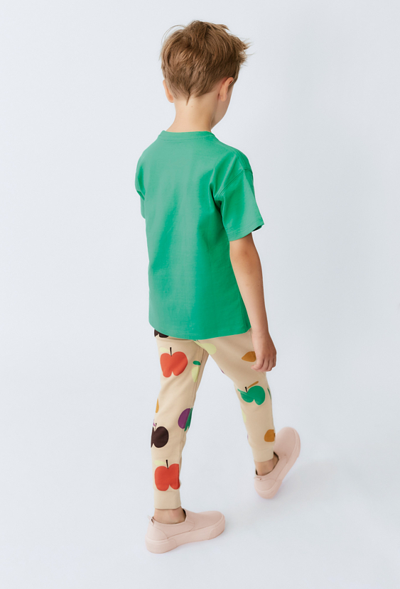 Spodnie dresowe z nadrukiem jabłek - Limited Edition