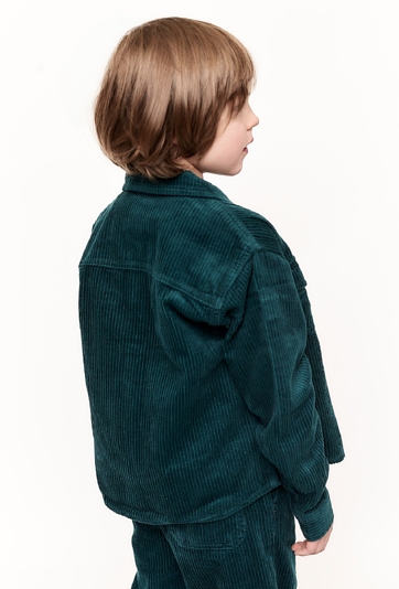 Koszula sztruksowa z długim rękawem