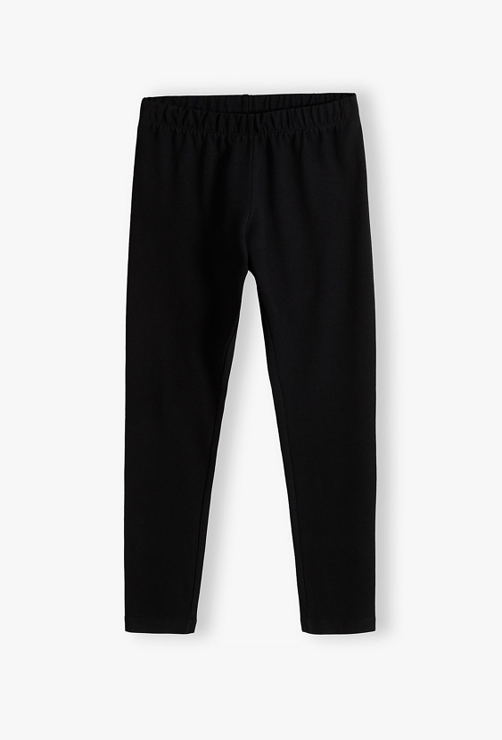 Czarne leginsy dziewczęce - basic - 5.10.15.