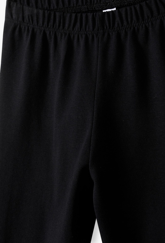 Czarne leginsy dziewczęce - basic - 5.10.15.