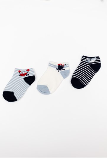 Chłopięce stopki 3-pak