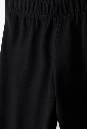 Leginsy dla dziewczynki - czarne - basic - Limited Edition