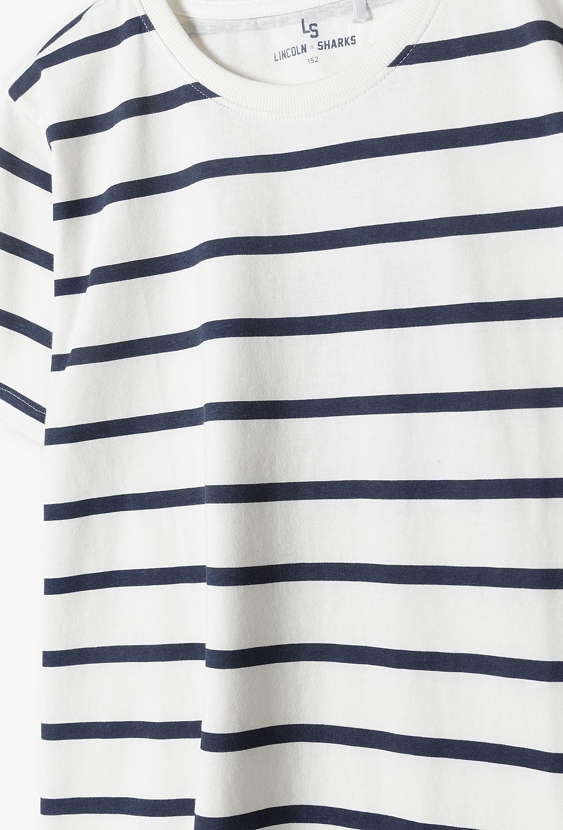 T-shirt chłopięcy w paski