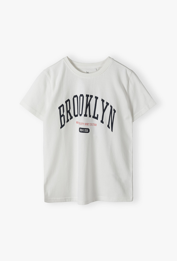 T-shirt chłopięcy „Brooklyn 1984 USA”