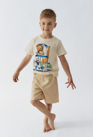 Piżama z krótkim rękawem dla chłopca - Safari