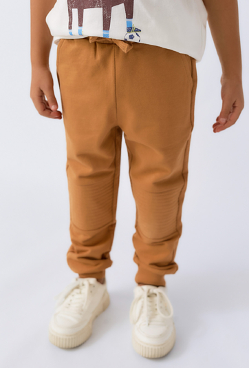 Spodnie dresowe chłopięce ze wzmocnionymi kolanami