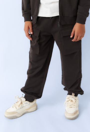 Spodnie dresowe chłopięce bojówki