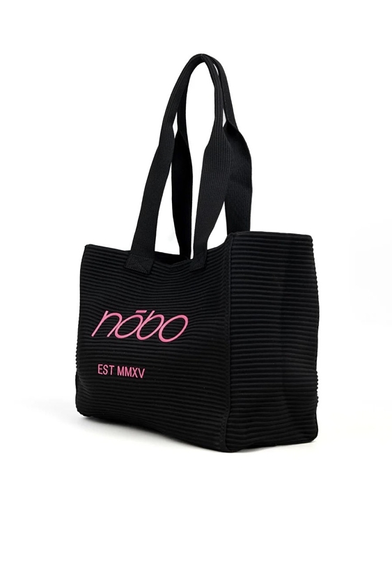 Shopper damski z logo NOBO