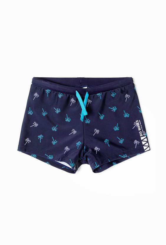 Kąpielówki chłopięce w palmy