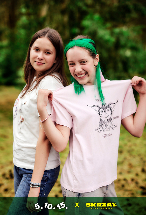 Koszulka dziewczęca różowa – 